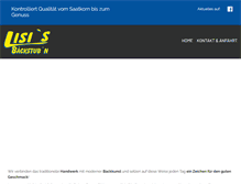 Tablet Screenshot of lisis-backstubn.at